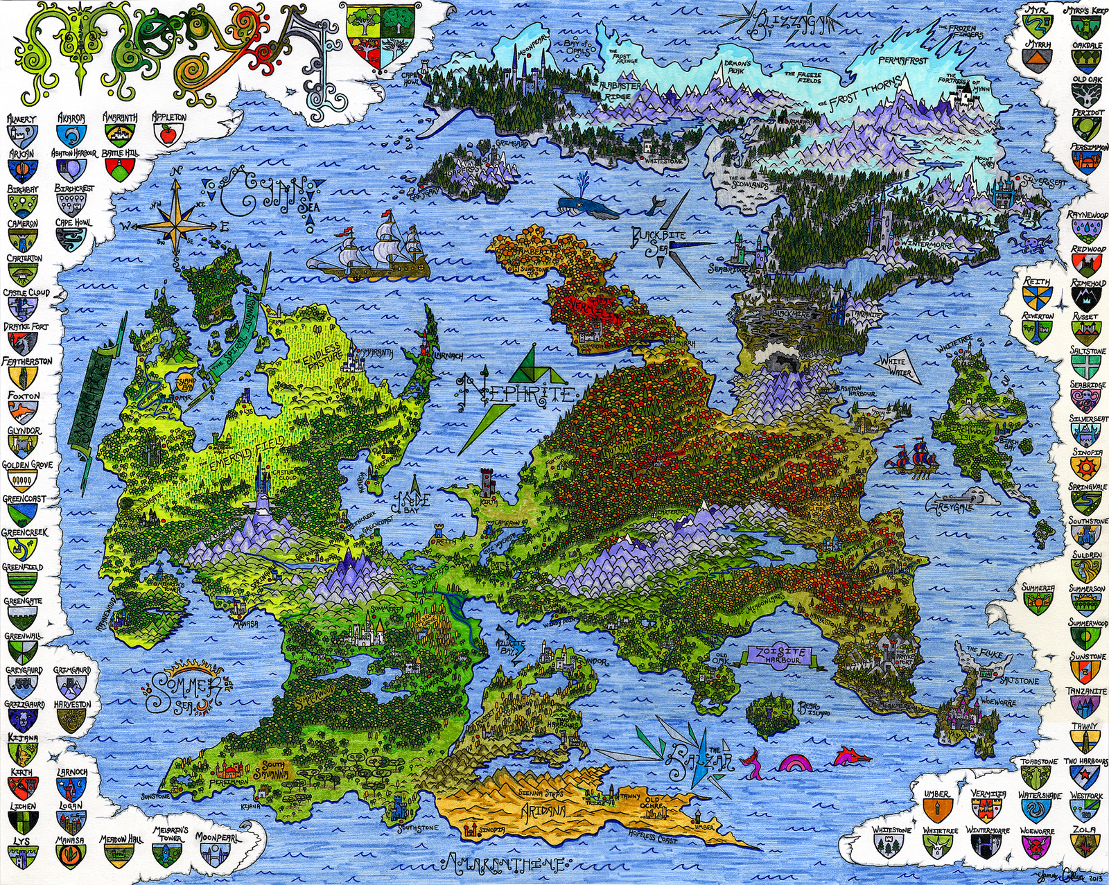 A map of Garden